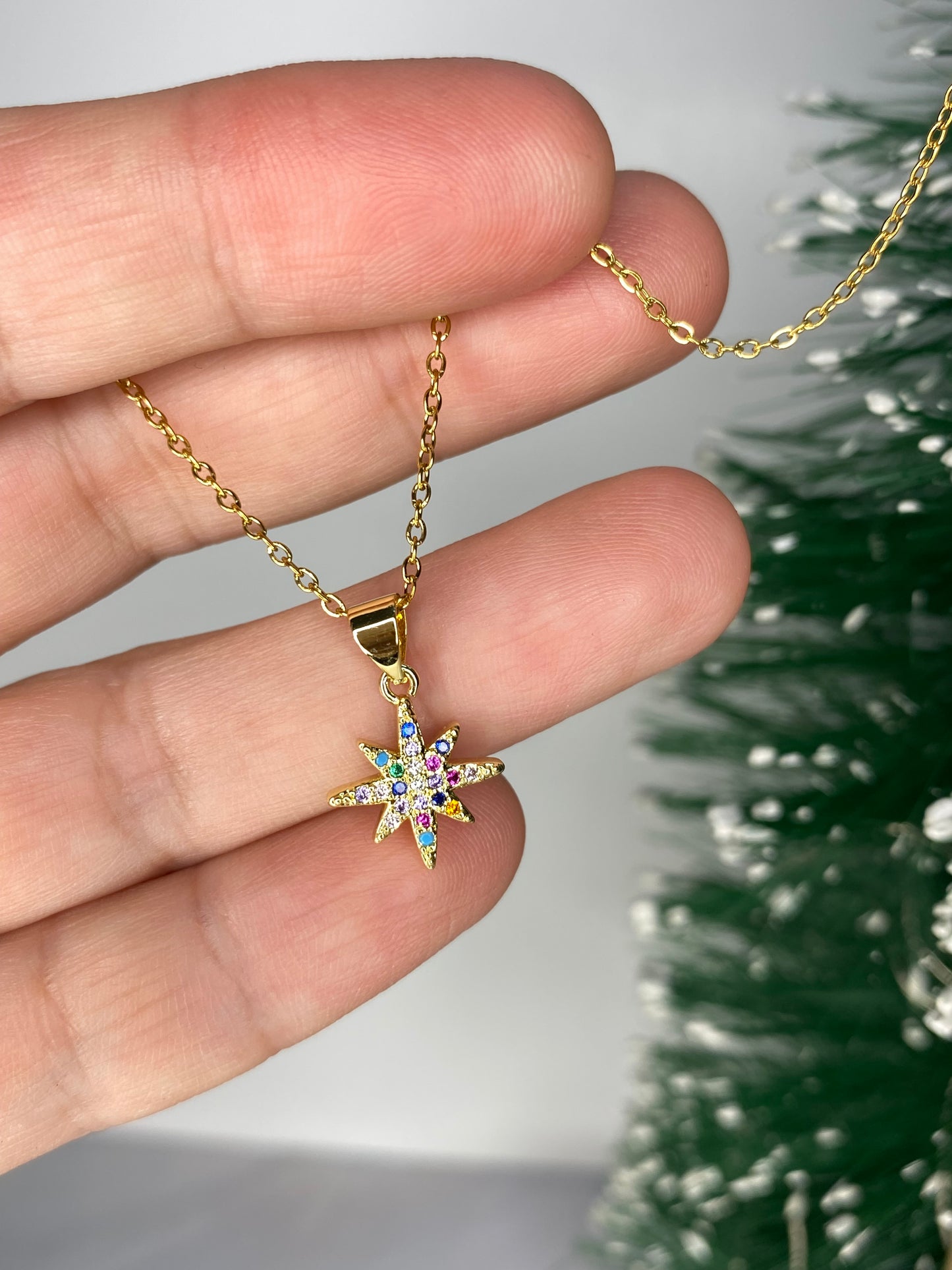 Collar destello de colores  •  45 cms ajustable