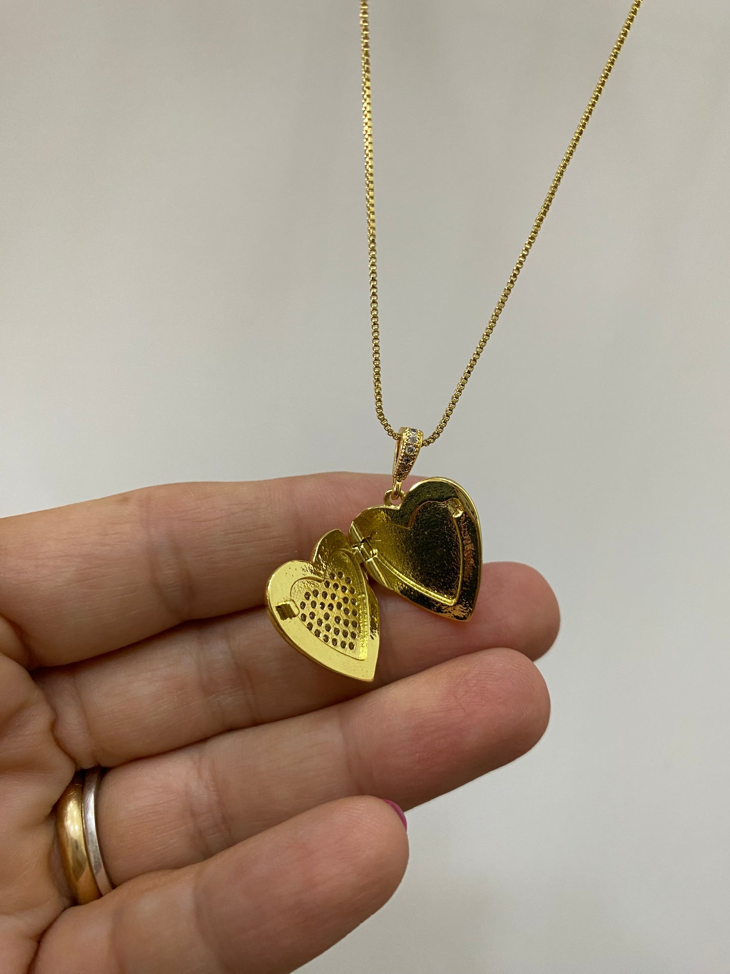Collar herencia de amor• Baño de oro
